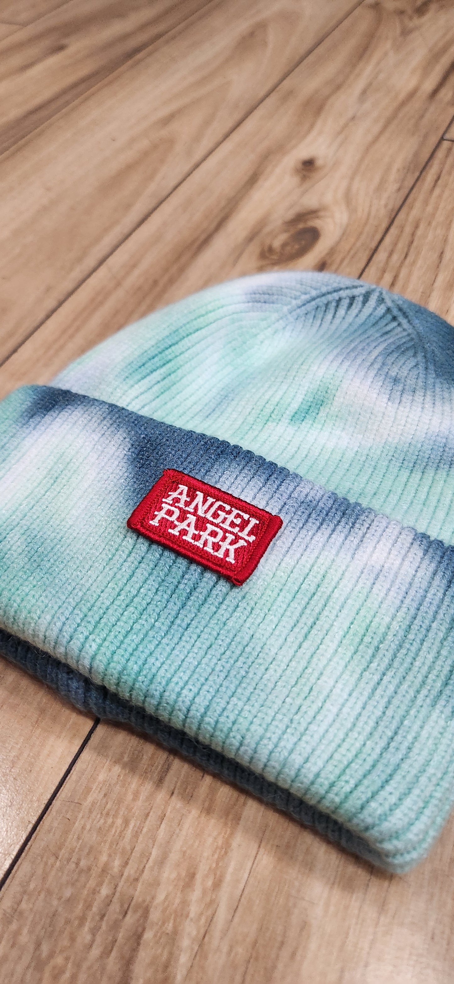 Blue Tie Dye Beanie