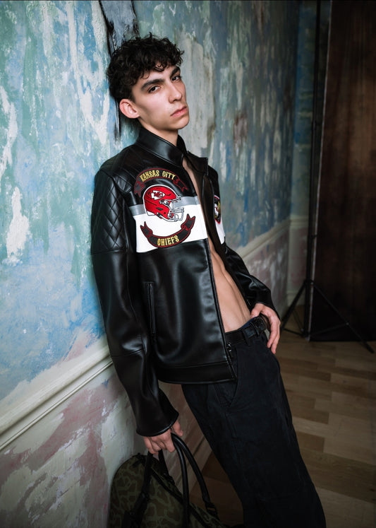 Patchwork Kansas City Chiefs Jacket