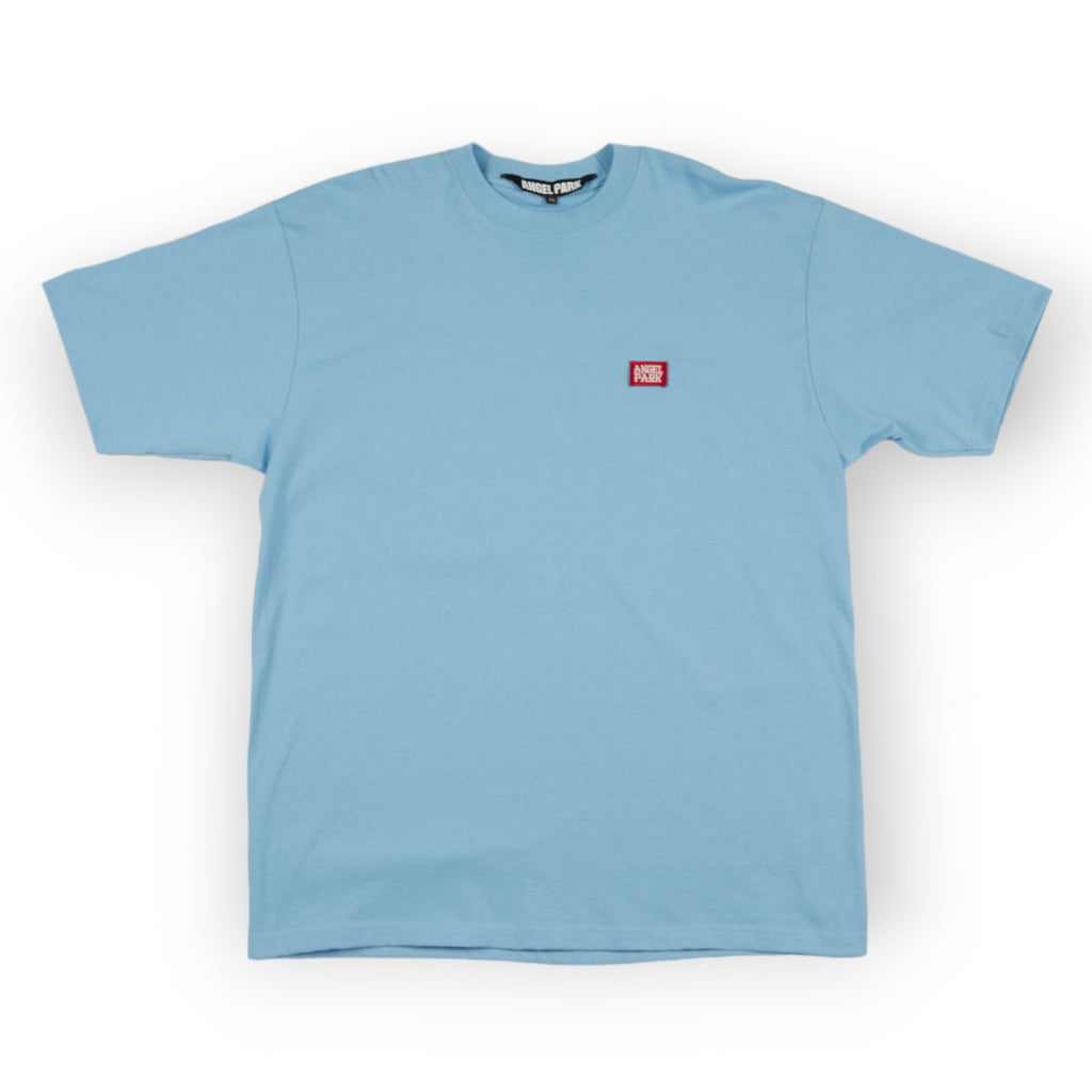 Light Blue Red Box Tee