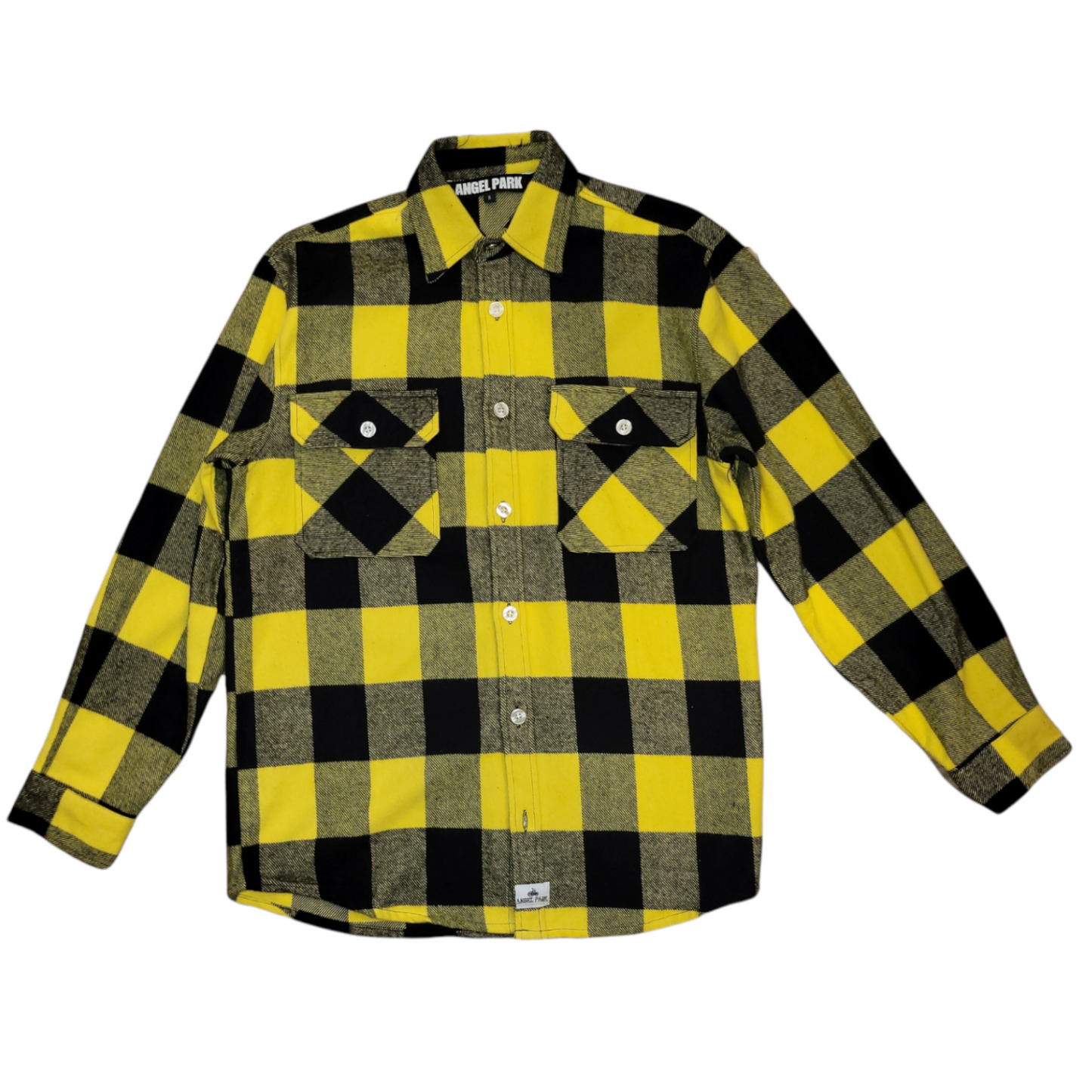 YELLOW PLAID FLANNEL